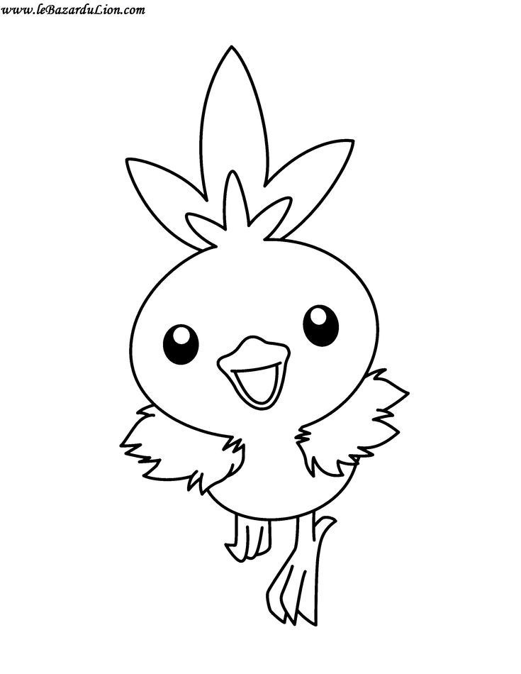 Coloriage poussifeu