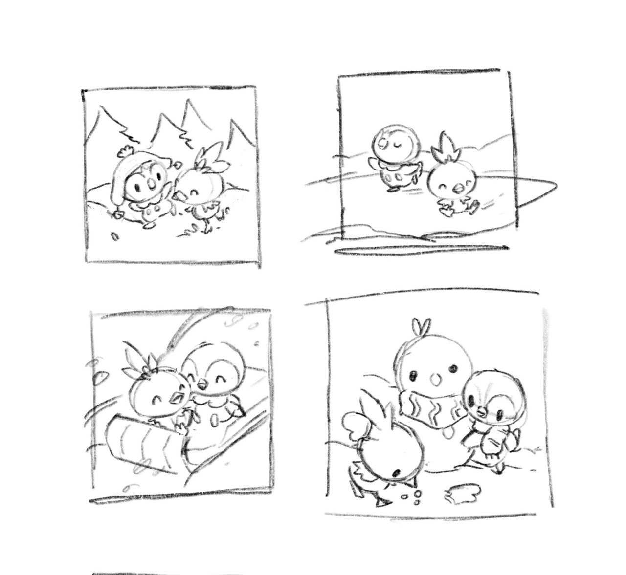 Smallfry artist â gonna do a little mini series of them having a