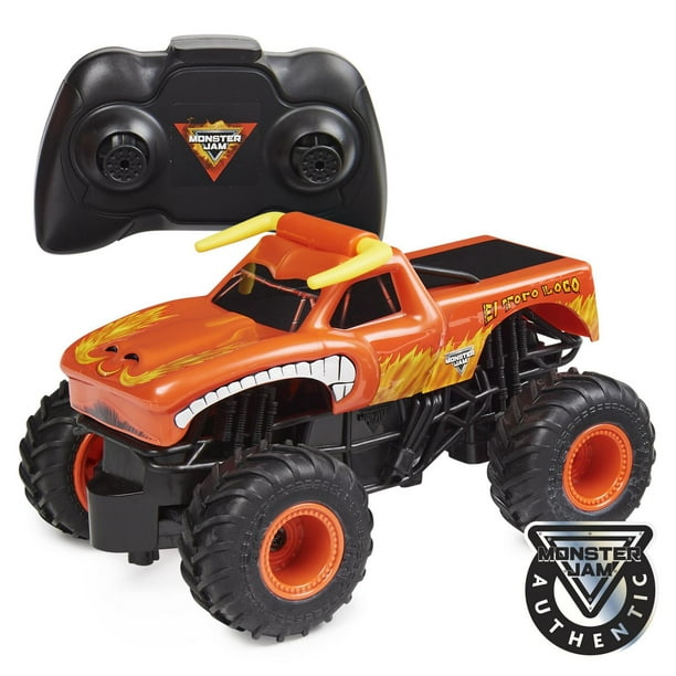 Monster jam official el toro loco remote control monster truck sle ghz for ages and up
