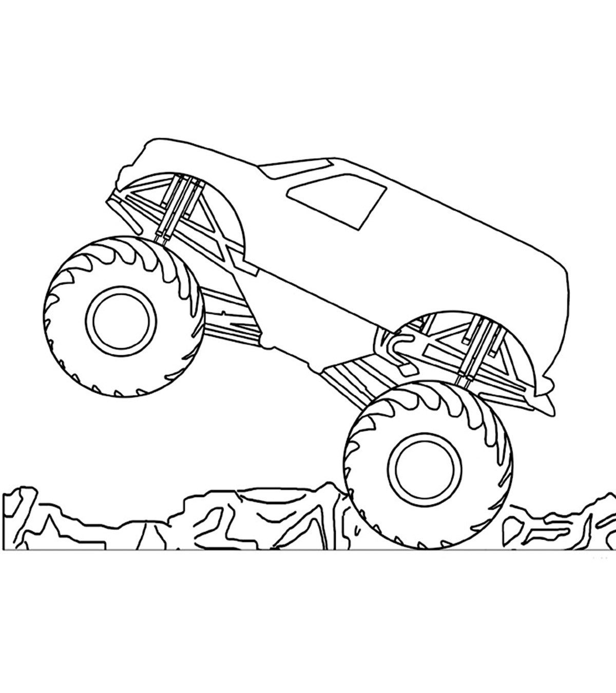 Monstor truck coloring pages easy to color monster truck coloring pages truck coloring pages monster trucks