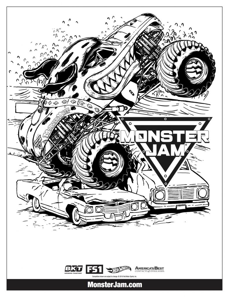 Monster jam is roaring into the district