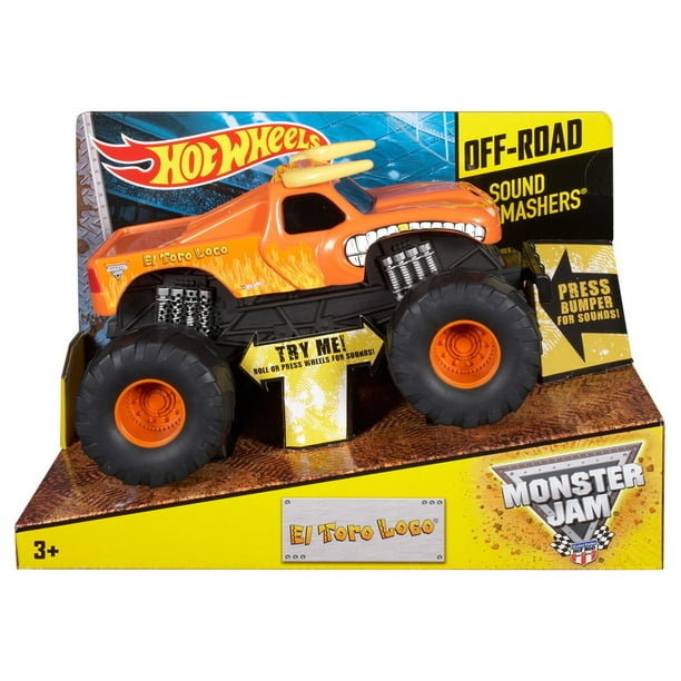 Hot wheels monster jam el toro loco vehicle