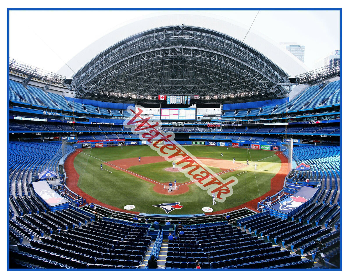 Mlb toronto blue jays rogers center skydome color x photo picture