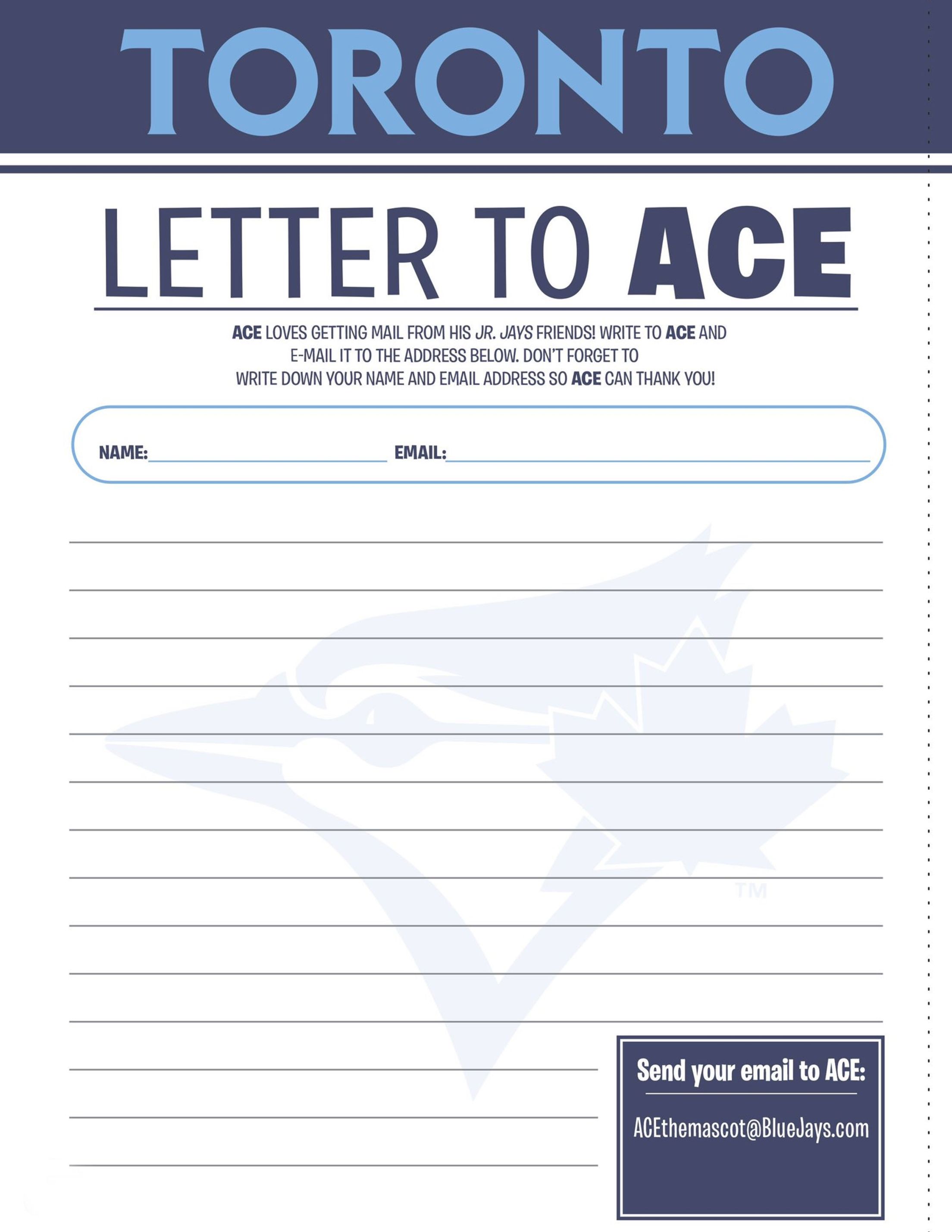 Printable activities toronto blue jays
