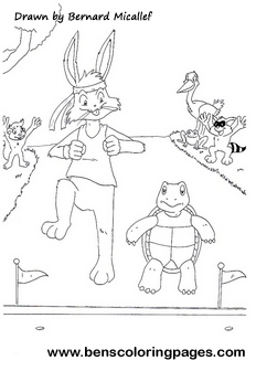 The tortoise and the hare fairy tales
