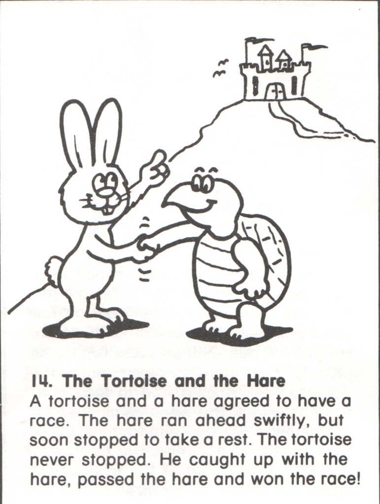 Â tortoise and hare story kindergarten nana