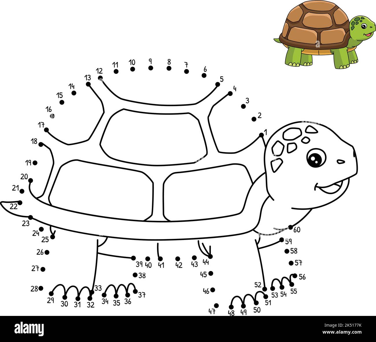 Tortoise with children cut out stock images pictures