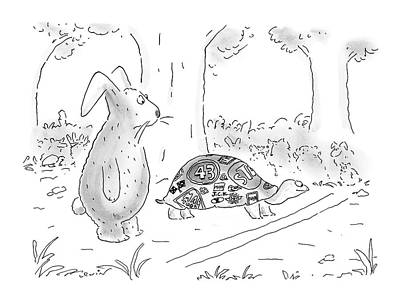 The tortoise and the hare art for sale