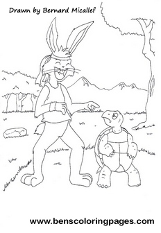 The tortoise and the hare fairy tale