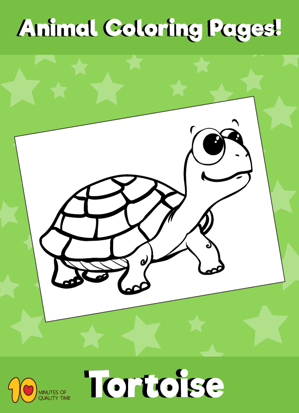 Tortoise coloring page â animal coloring pages â minutes of quality time