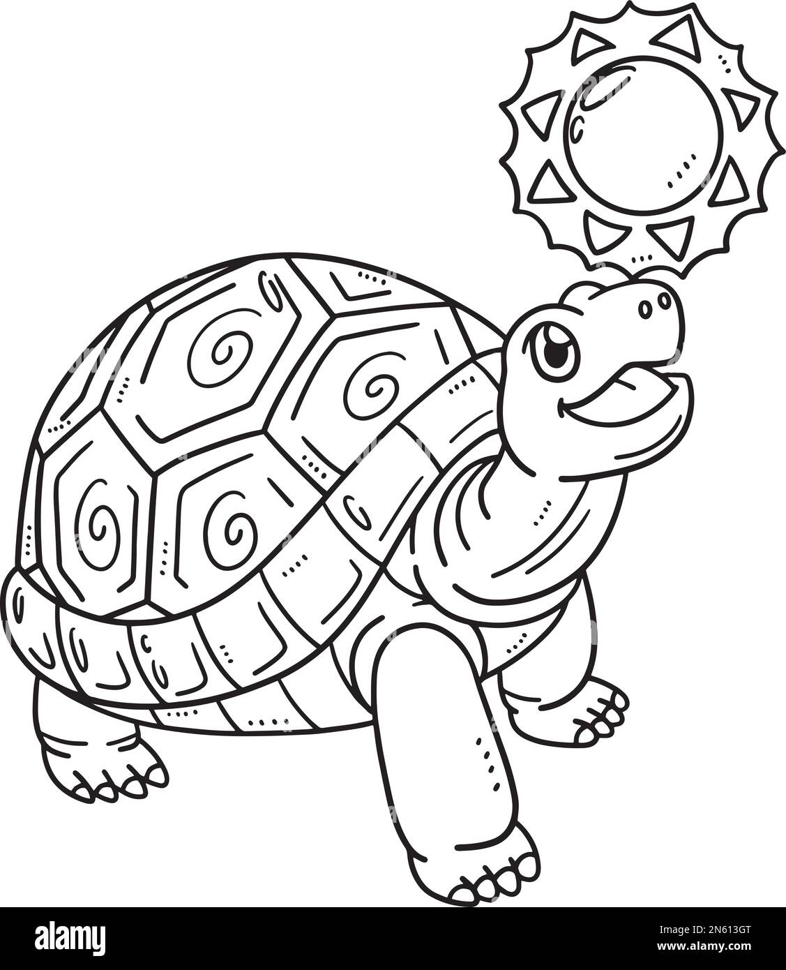 Tortoise dibujo imãgen recortadas de stock