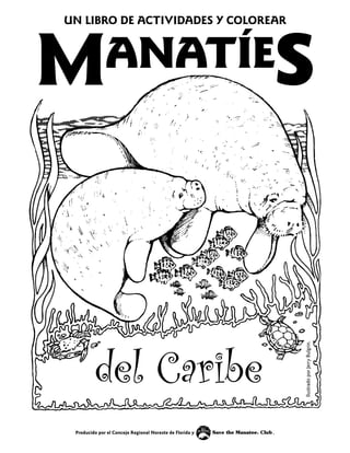 Manati libro colorear pdf