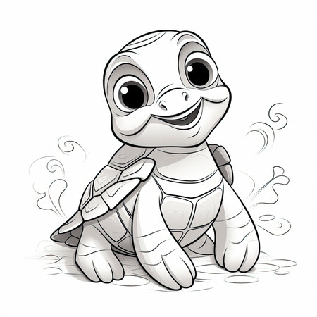 Caricatura de tortuga stock photos and images