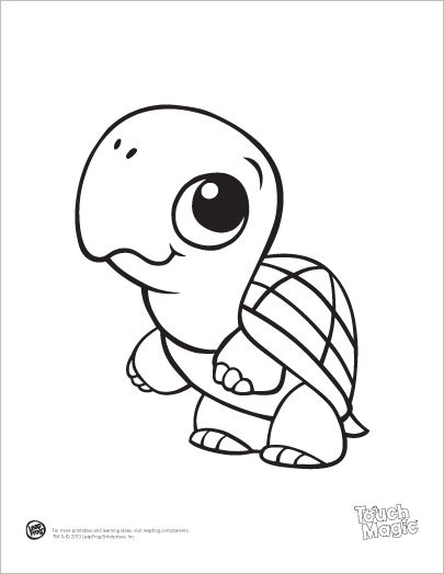 Baby turtle coloring printable animalitos para colorear tortuga para colorear dibujo de tortuga