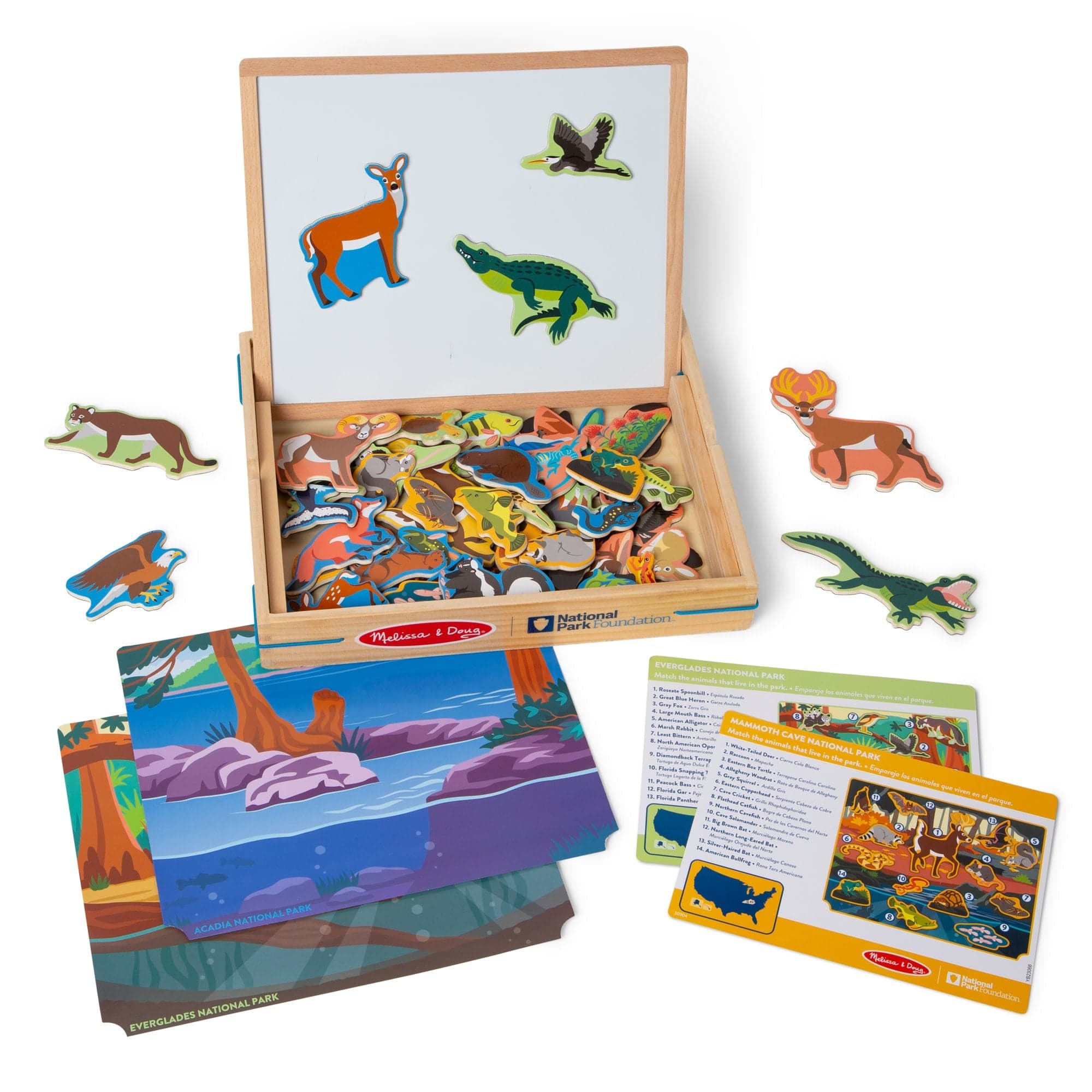 Melissa doug national parks picture matching magnetic game â little miss muffin children home