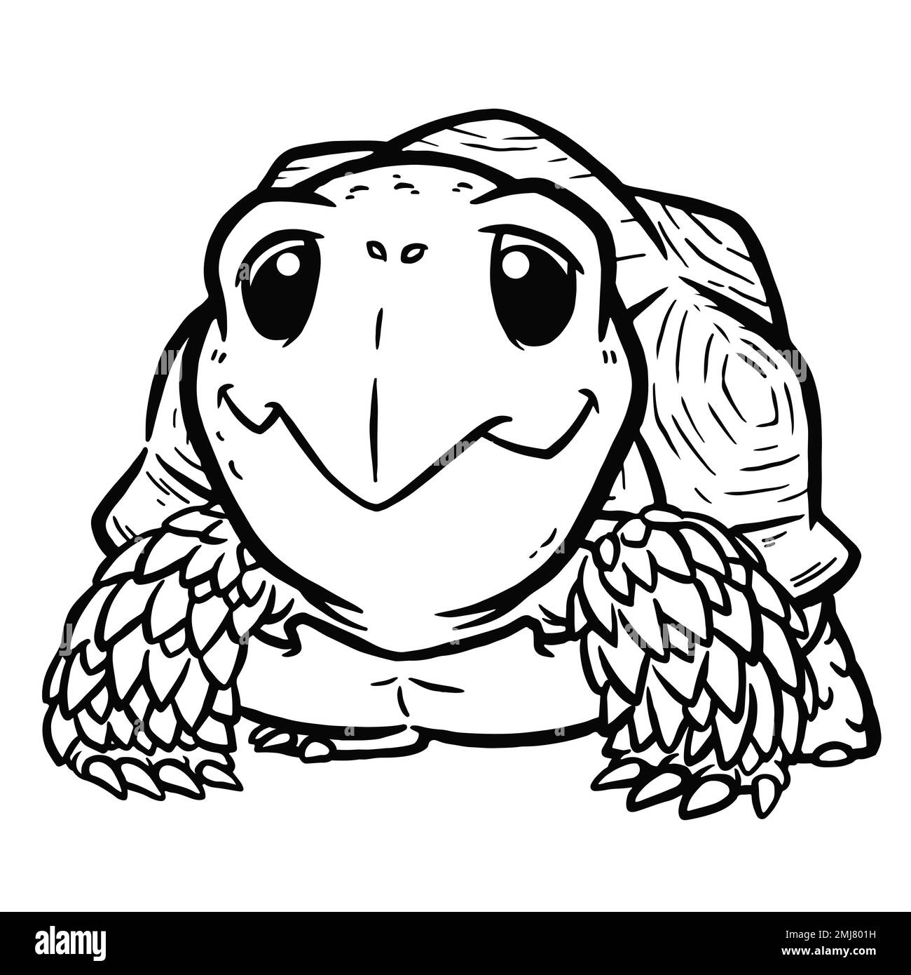 Mundo animal para colorear imãgen recortadas de stock