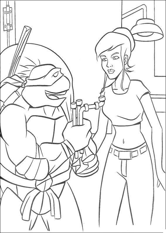 Use coloring pages to create a guest book let guests use colored pens to fill in the pages with their signatures and â libri da colorare tartarughe ninja ninja