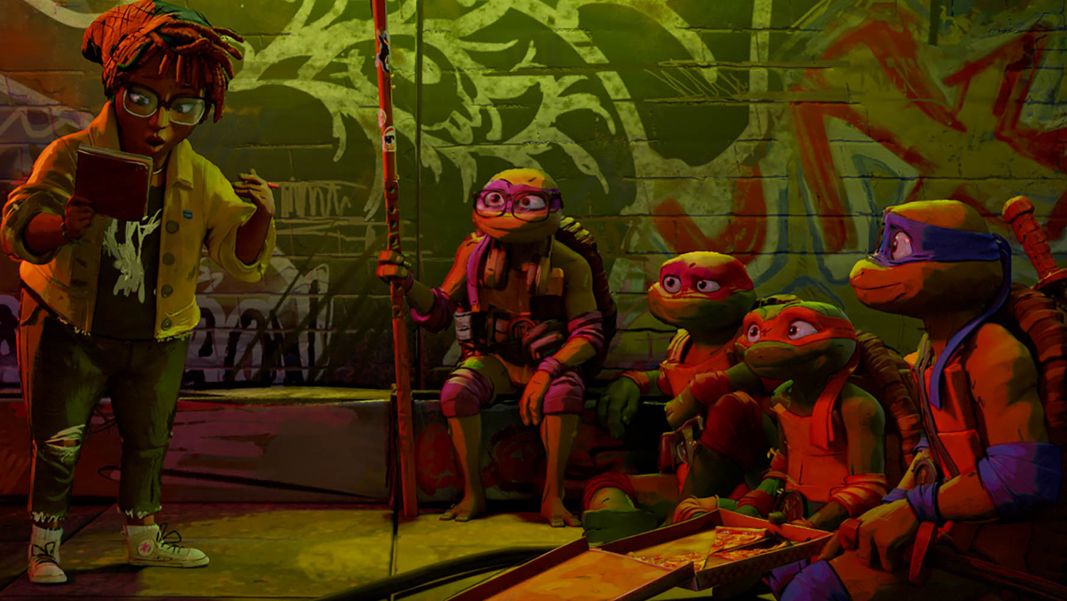 Teenage mutant ninja turtles review seth rogens fresh take is franchise best â