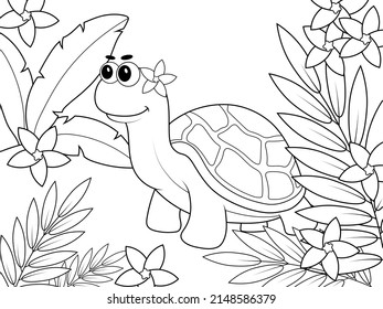Thousand colouring book island royalty