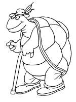 Tortoises and turtles coloring pages and printable activities