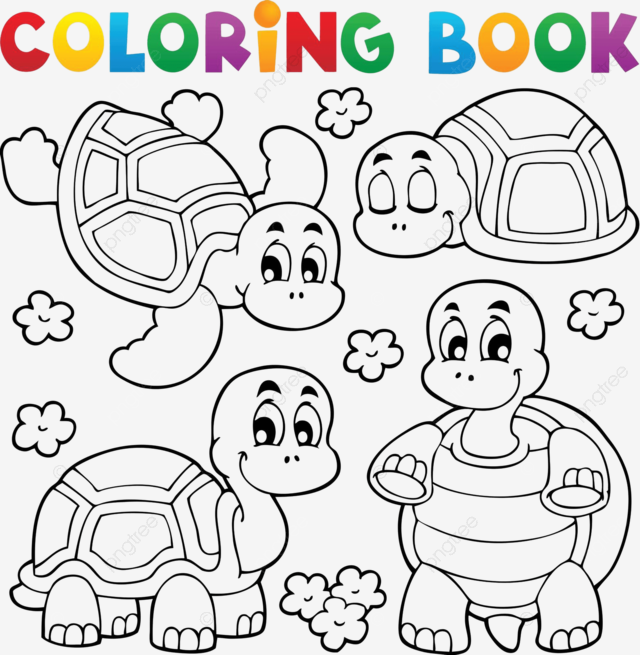 Dibujo de libro para colorear tortuga tema animal amistosos dibujos animados vector png dibujos dibujo de tortuga dibujo del coche dibujo de dibujos animados png y vector para dcargar gratis