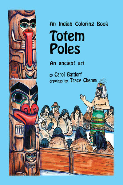 Totem poles coloring books an ancient art â hancock house publishers