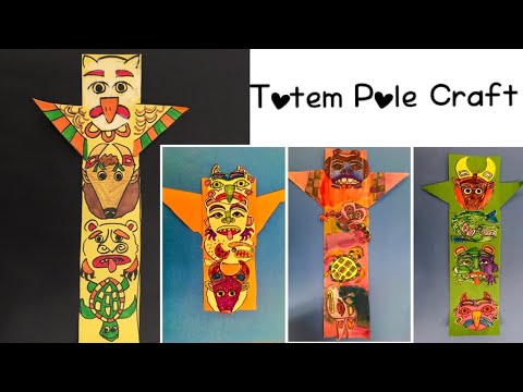 How to ake a tote pole craft