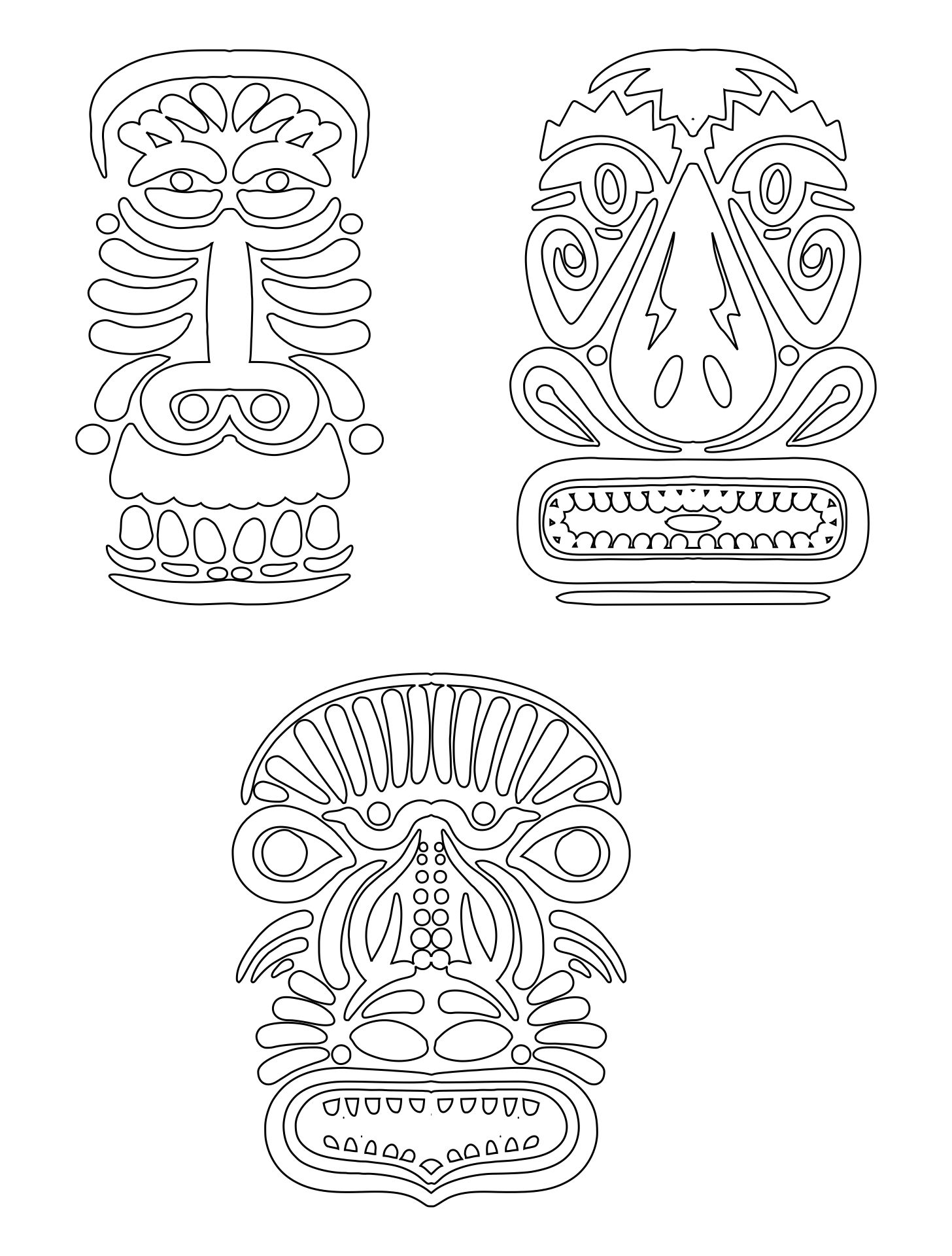 Totem pole animal templates printable totem pole totem pole art totem pole drawing