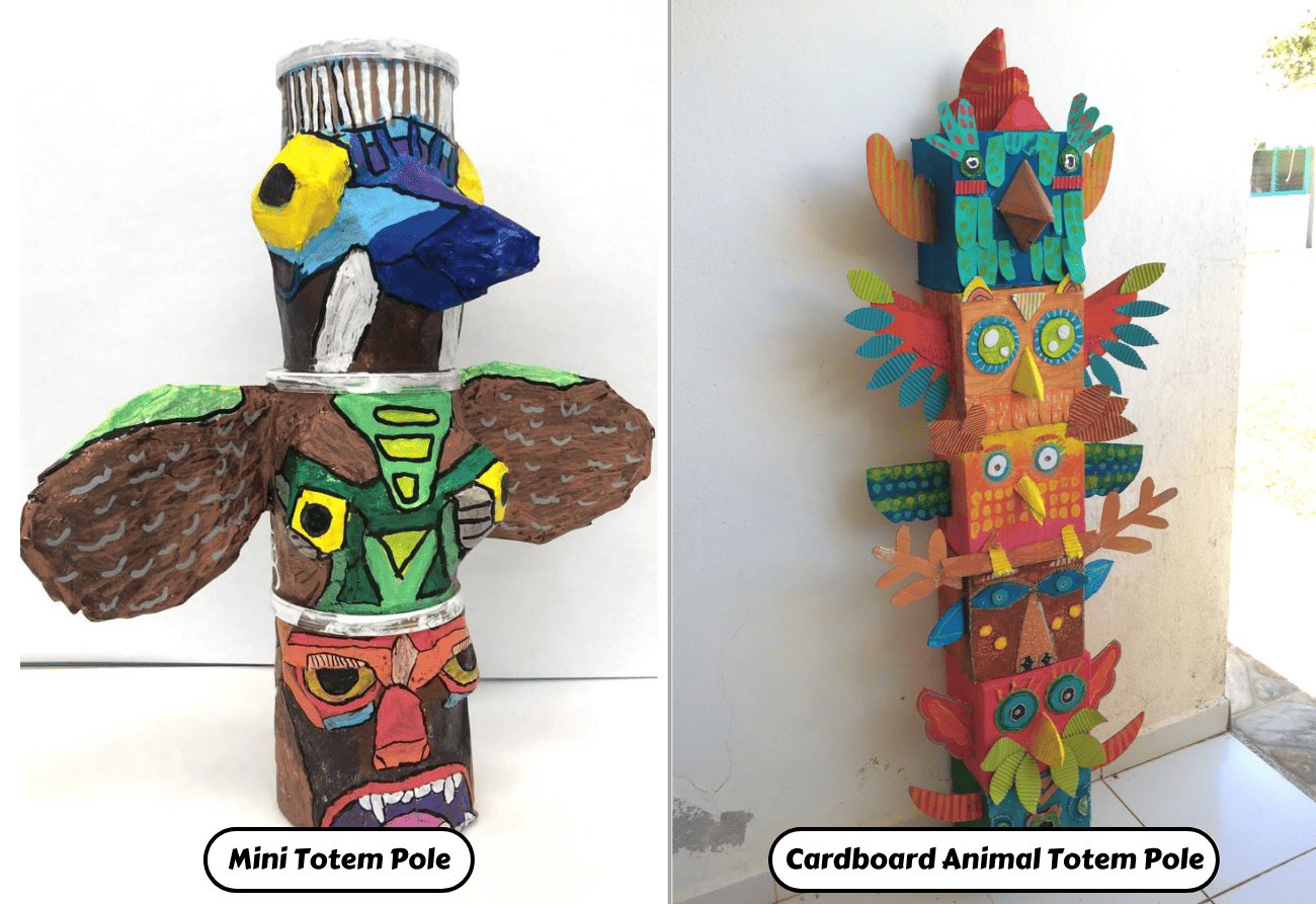 Teachable totem pole activities
