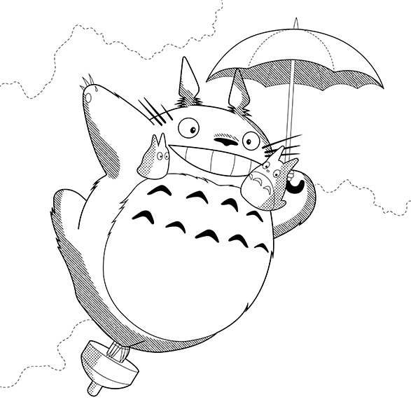 My neighbor totoro semper fortis semper fidelis