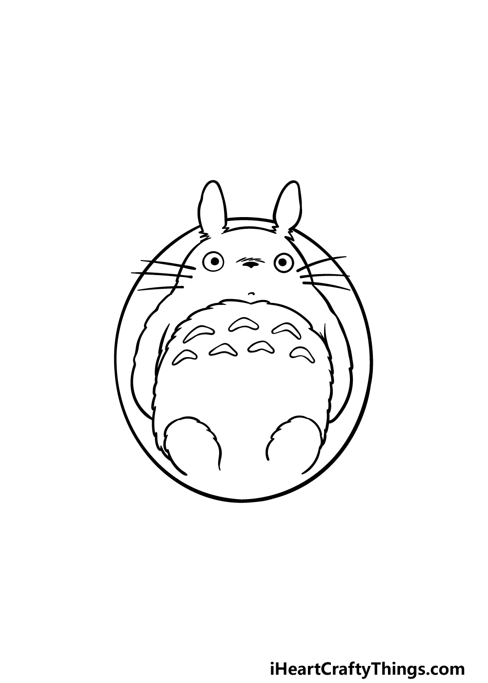 Totoro drawing