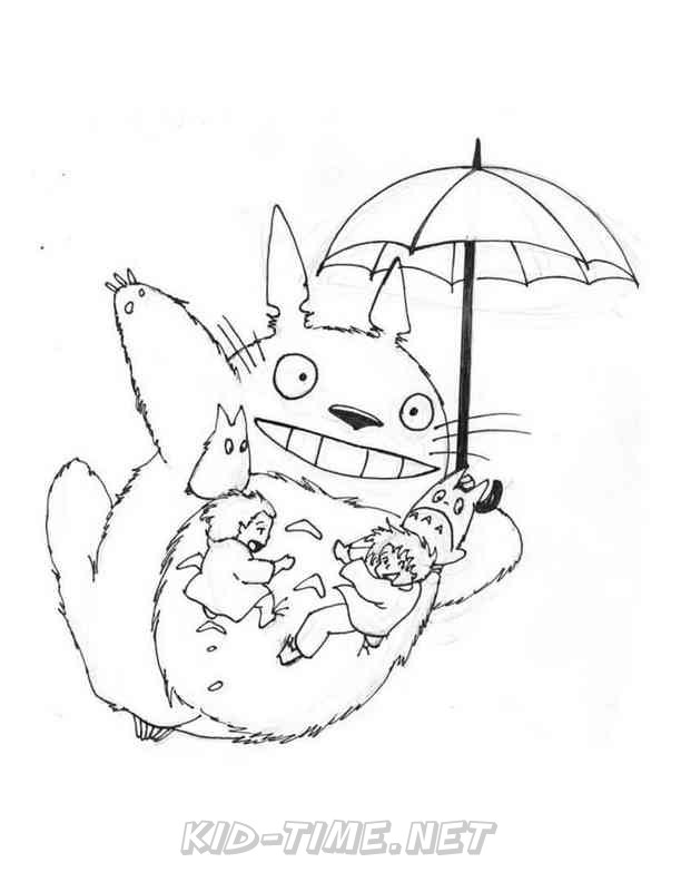 My neighbor totoro coloring book pages sheets â kids time fun places to visit and free coloring book pages printables
