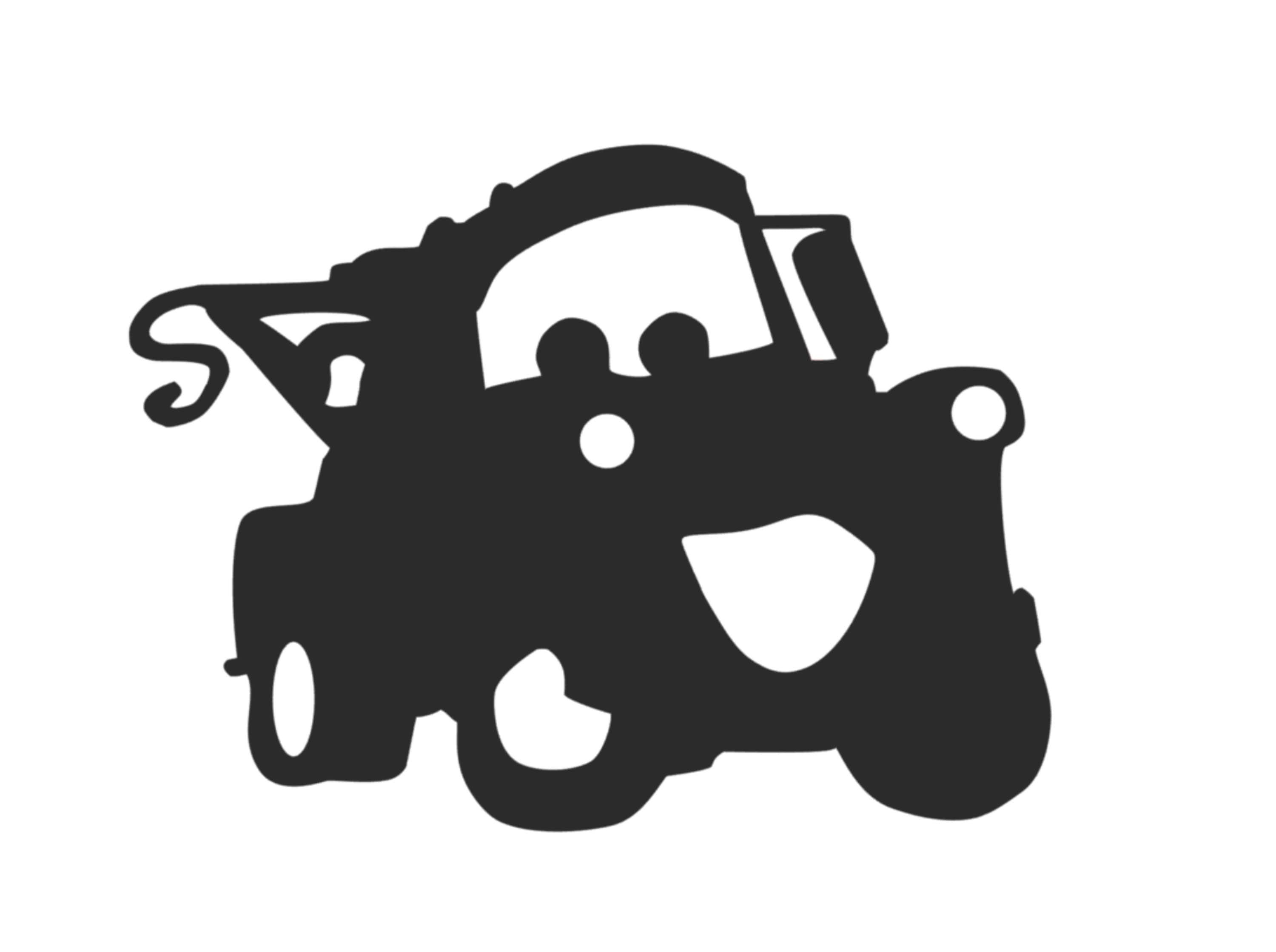 Disney tow mater decal disney cars decal disney mater tow truck sticker disney cars vinyl decal disney tow mater vinyl decals