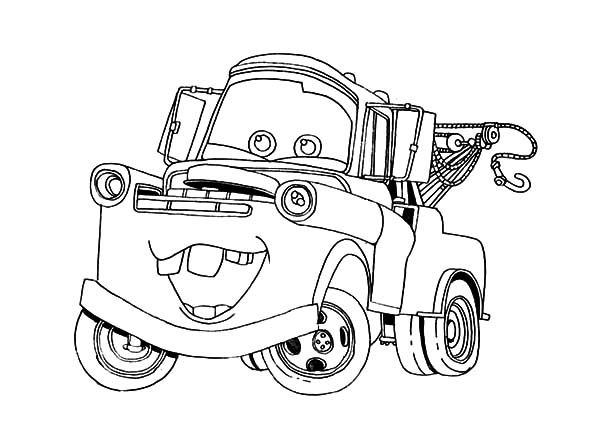 Mater tow mater going around town coloring pages tow mater going around town coloring paâ pagine da colorare per bambini automobili disney disegni da colorare