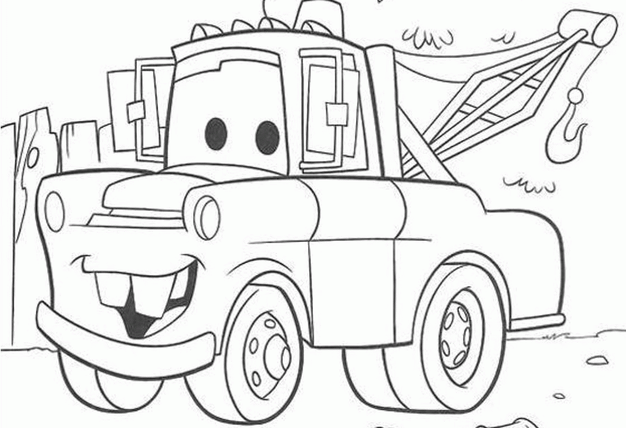 Free tow mater coloring pages free download free tow mater coloring pages free png images free cliparts on clipart library