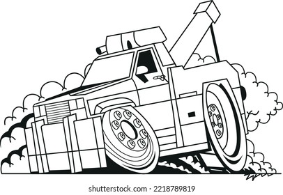 Tow truck sketch images stock photos d objects vectors