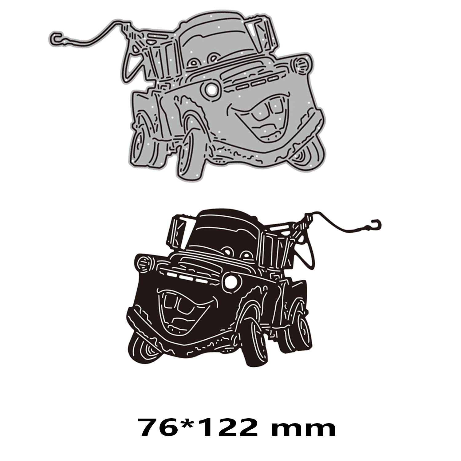 Disney pixar cars cutting dies lightning mcqueen embellishment mater cars die cuts for diy scrapbooking cards crafts new