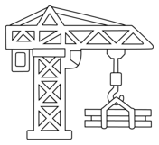 Buildings emoji coloring pages free coloring pages