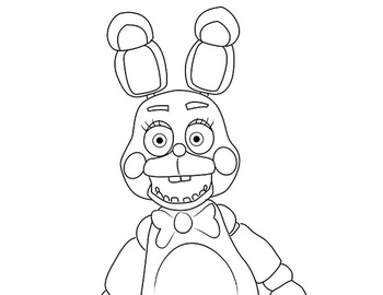 Animatronics coloring pages to print and color