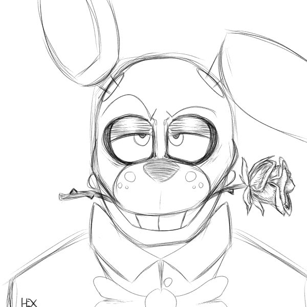 Pocket mouse on x hello i drew bonnie fnaf bonnie httpstcocdyidbfe x