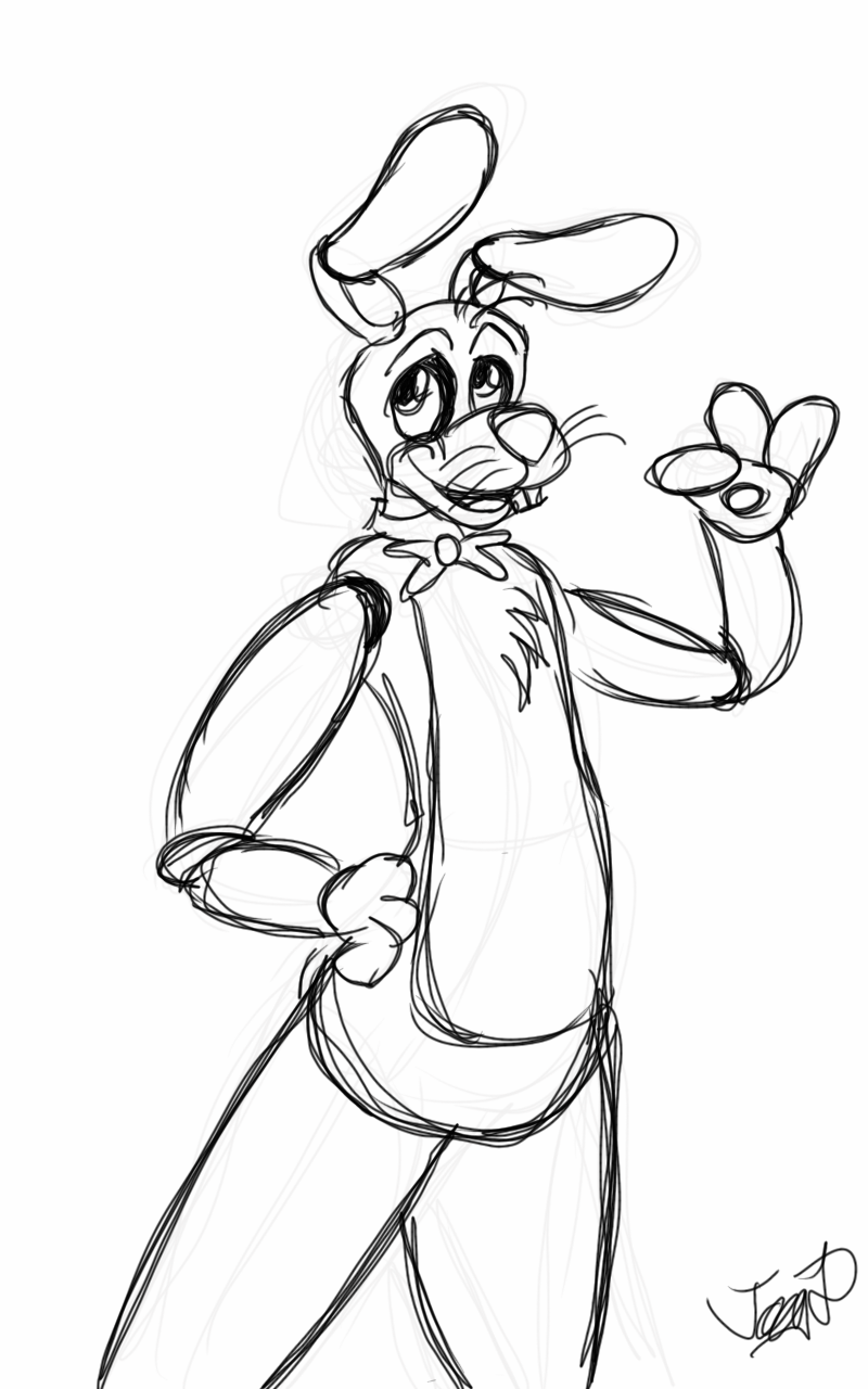Bonnie rabbit by joe