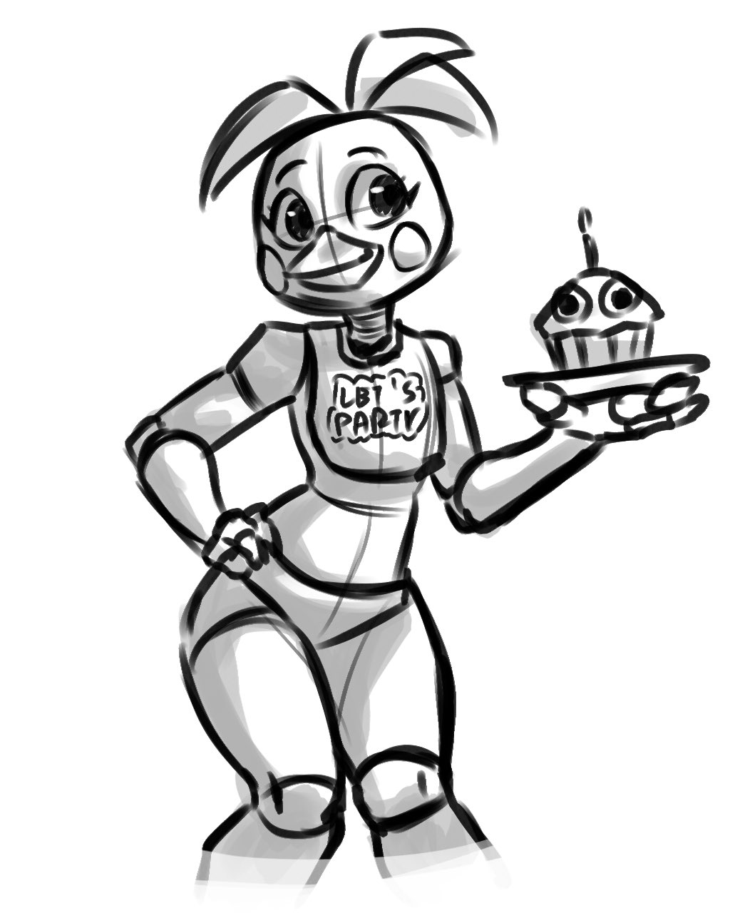 Advos on x what was scott thinking when he was designing toy chica httpstcofkxjoyakvw x