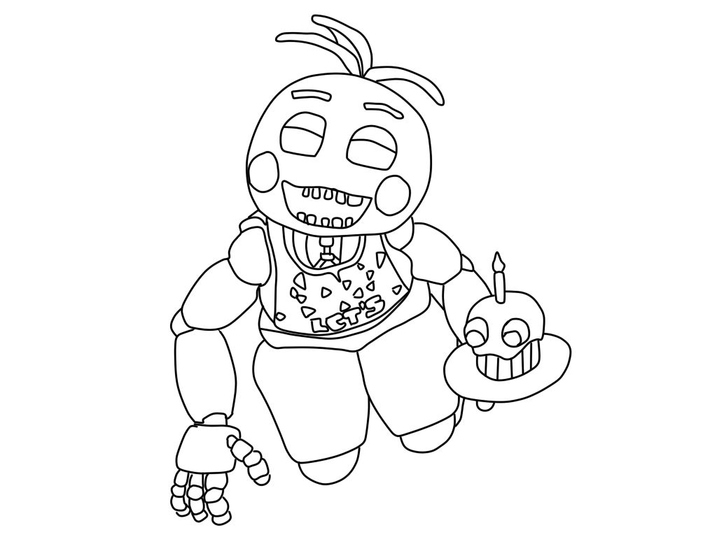 Toy chica desenho by kratoscheky on