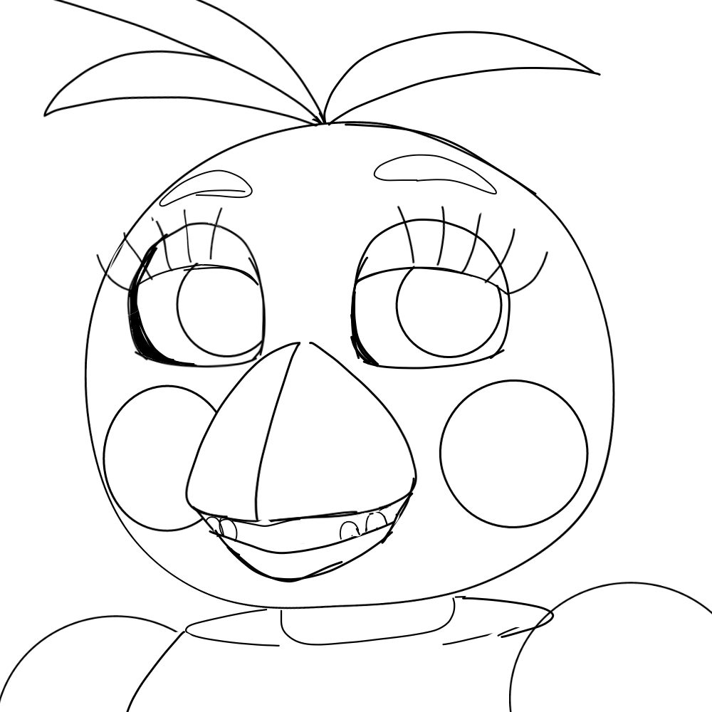 Toy chica fanart rfivenightsatfreddys