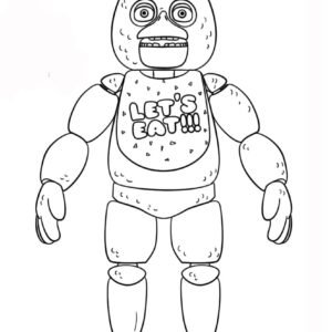 Five nights at freddys fnaf coloring pages printable for free download
