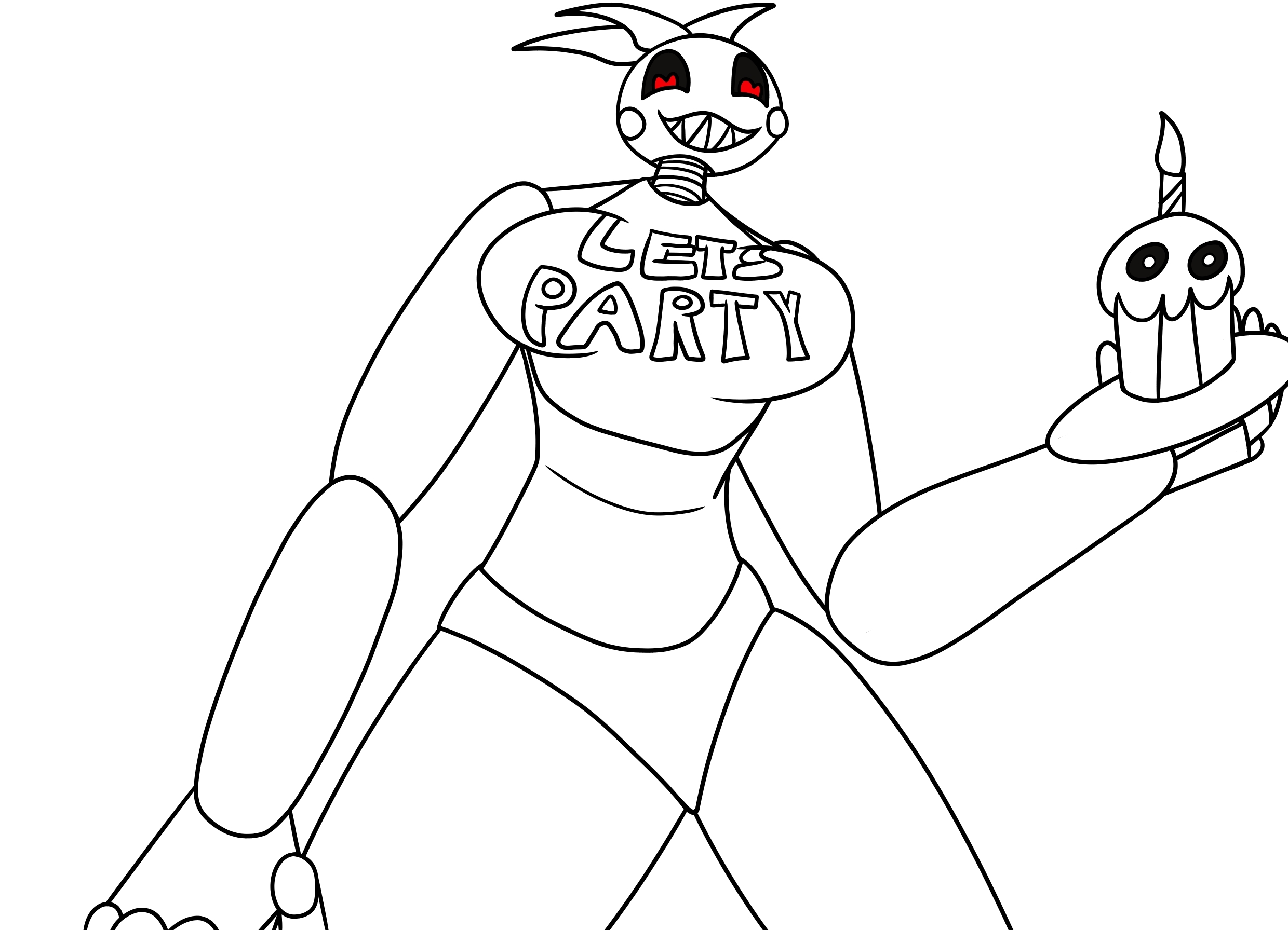 Toy chica fanart by originalmofo on