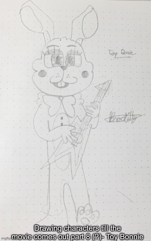 How does he look toy chica next