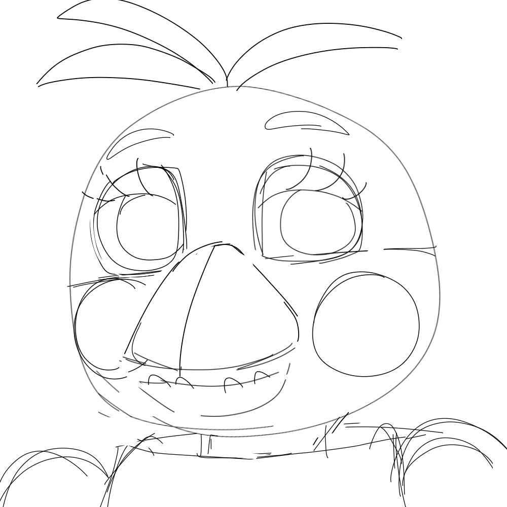 Toy chica fanart rfivenightsatfreddys