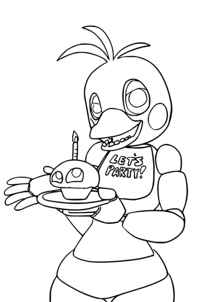Five nights at freddys coloring pages