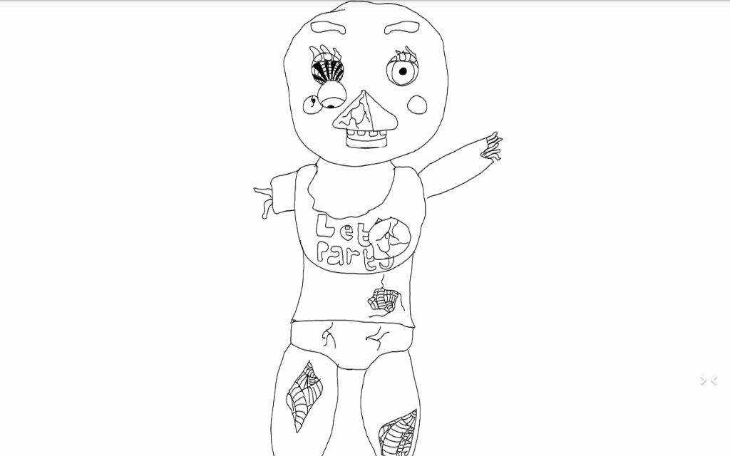 Withered toy chica five nights at freddys amino